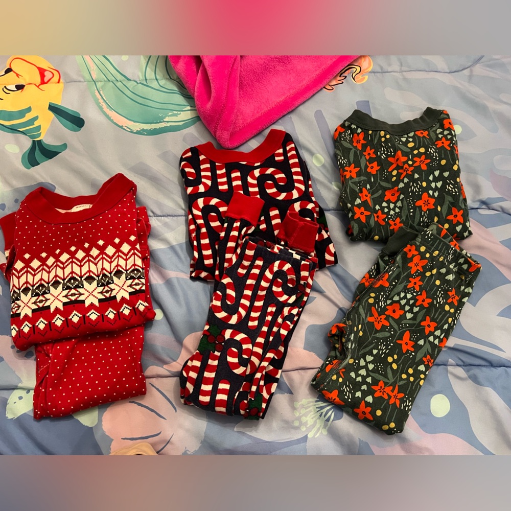 3 pairs of Hannah Anderson 4t pj
